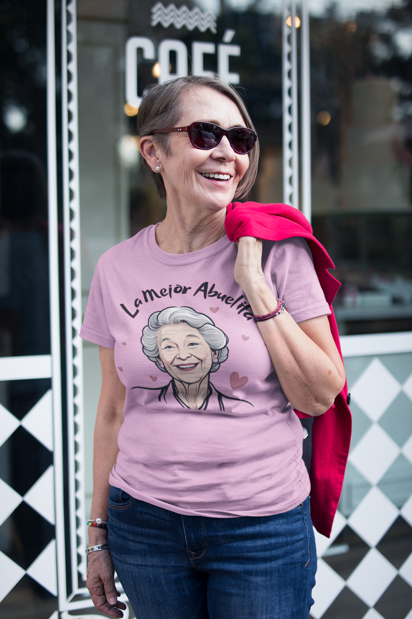 Playera Para Abuelita Diseño Mejor Abuelita