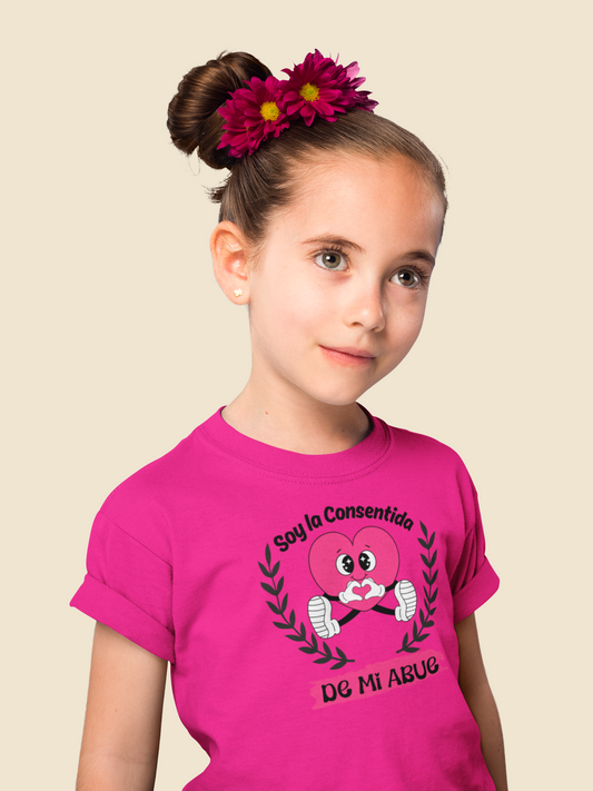 Playera para niña Diseño La consentida